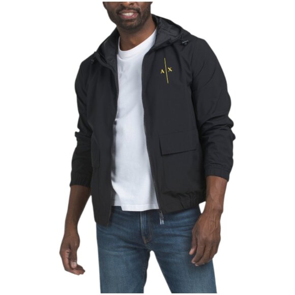 ARMANI EXCHANGE Logo Windbreaker - Picture 1 of 2